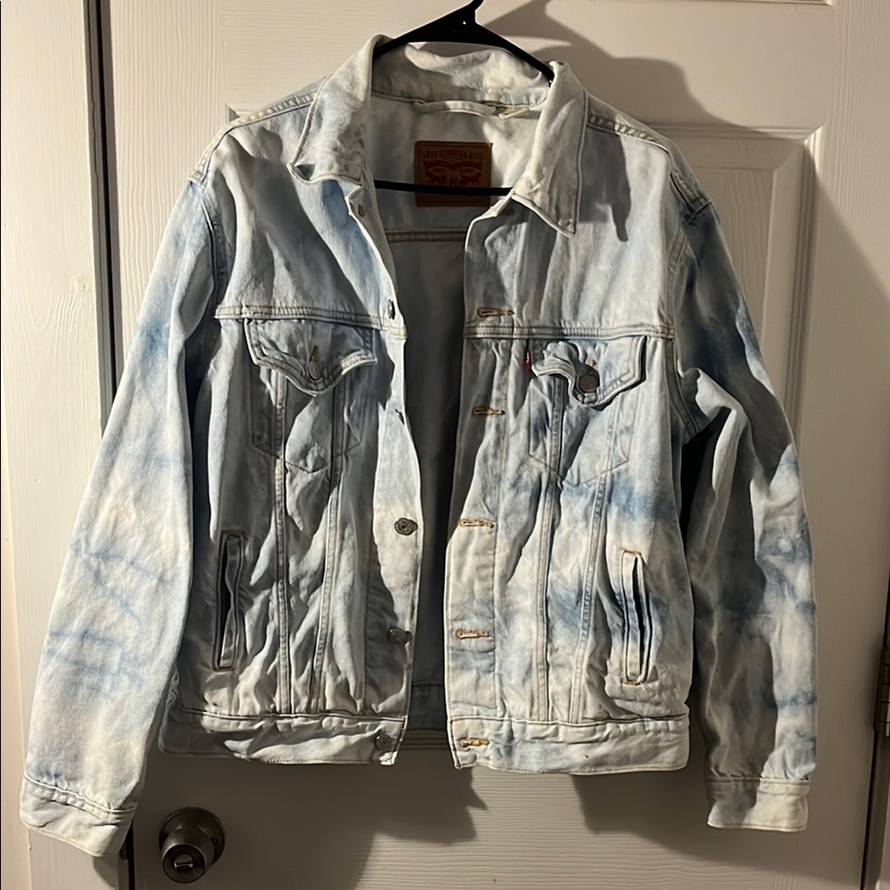 Levi’s tyedye Light Blue Denim Jacket